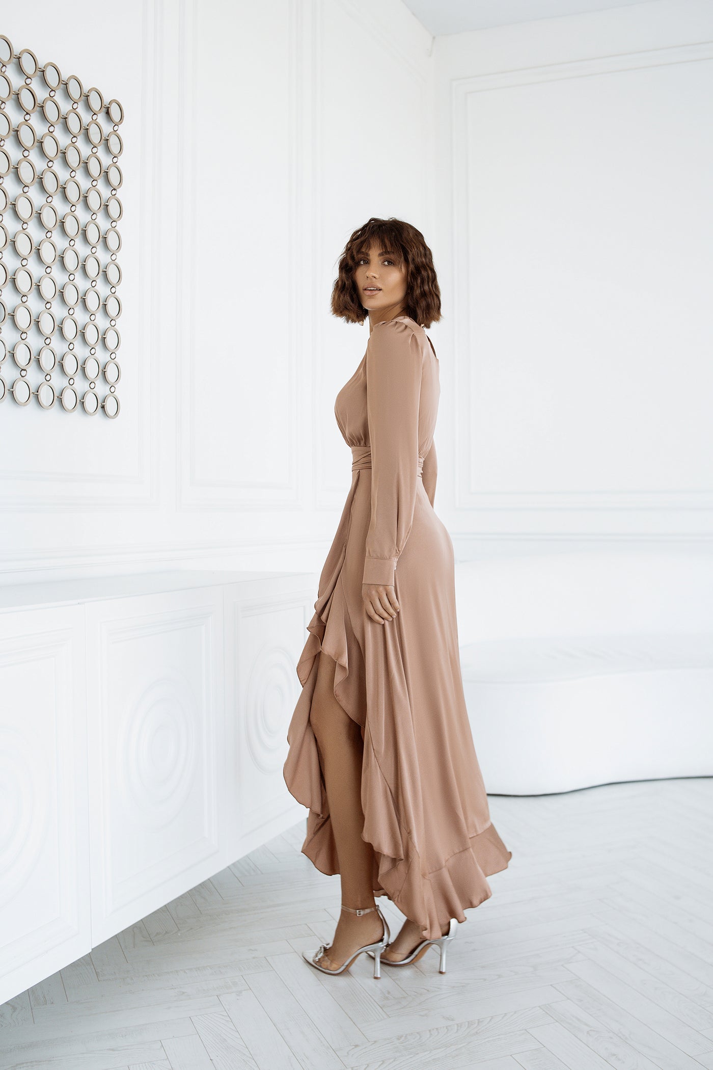 Mocco THIGH-SLIT MAXI DRESS (ARTICLE C257)