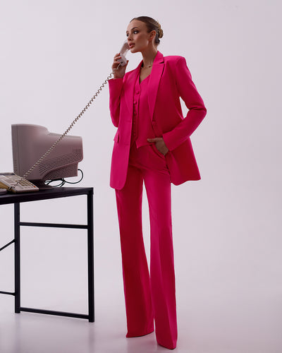 Crimson REGULAR-FIT 3-PIECE SUIT (ARTICLE 402)