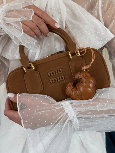 Croissant Bag Charm