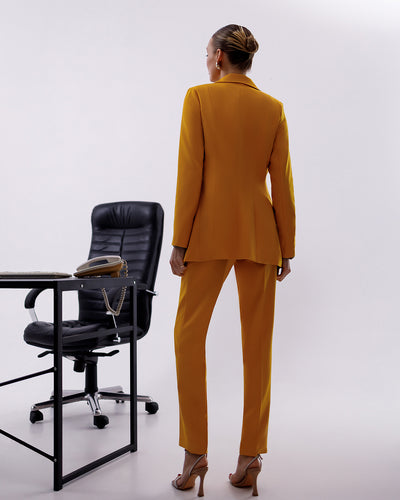 Mustard Office Slim-Fit 3-Piece Suit (article 033)