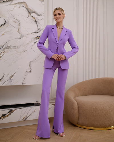 Lavender SINGLE-BREASTED SUIT 2-PIECE (ARTICLE 332)