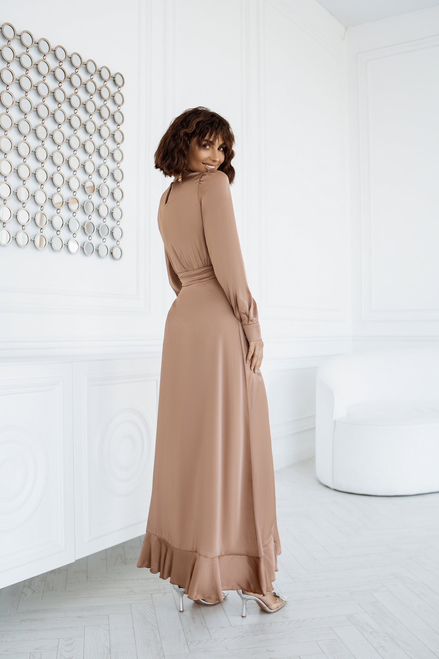 Mocco THIGH-SLIT MAXI DRESS (ARTICLE C257)