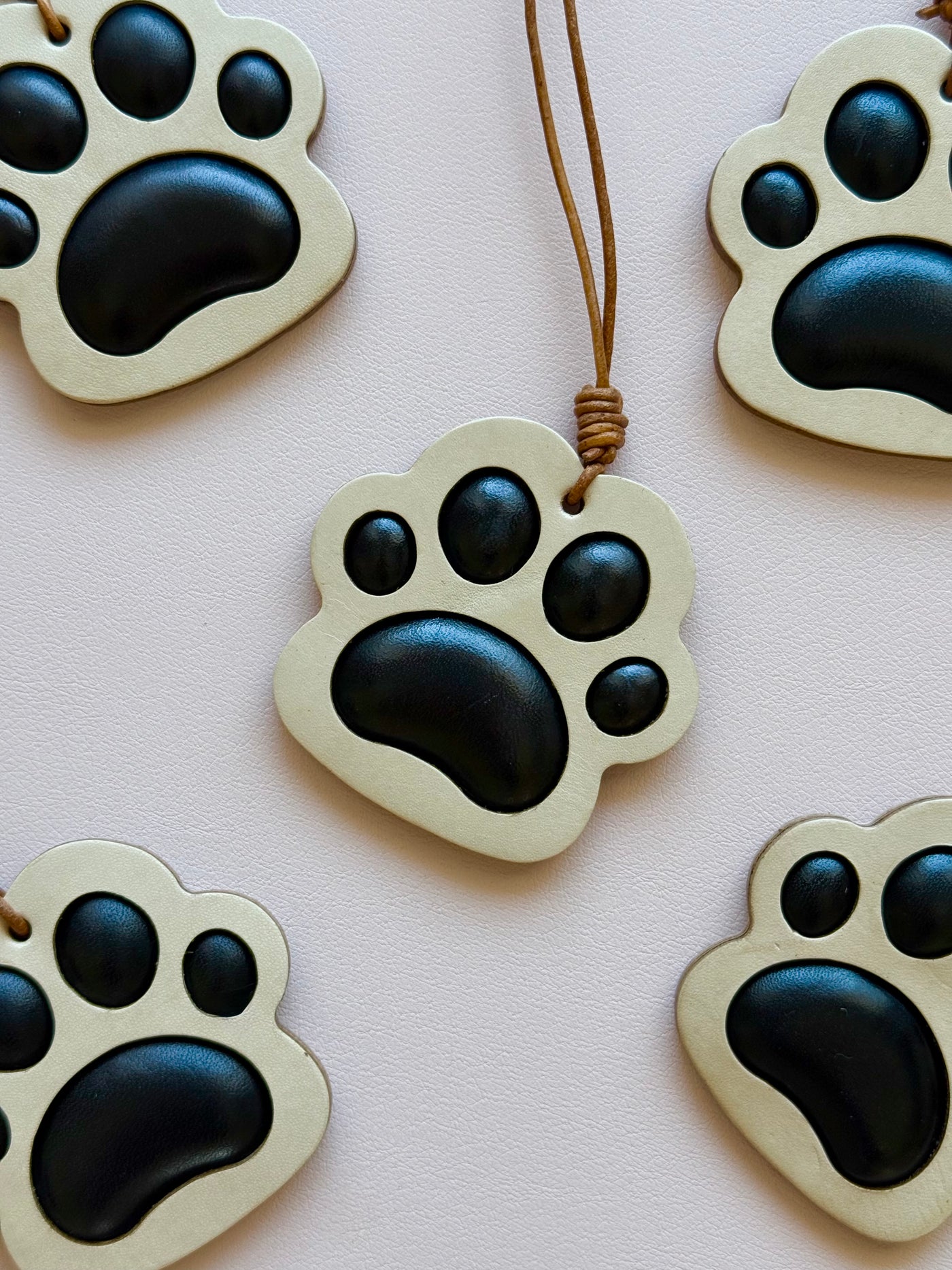 Black PAW BAG CHARM