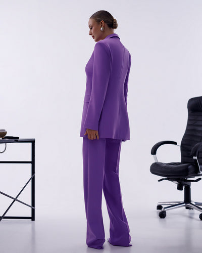 Purple REGULAR-FIT 3-PIECE SUIT (ARTICLE 402)