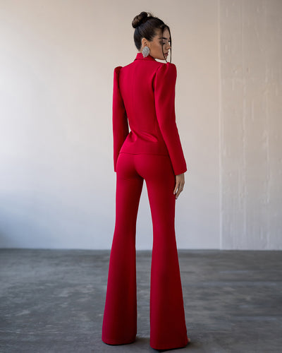 Red Double Breasted Suit 2-Piece (article 282)