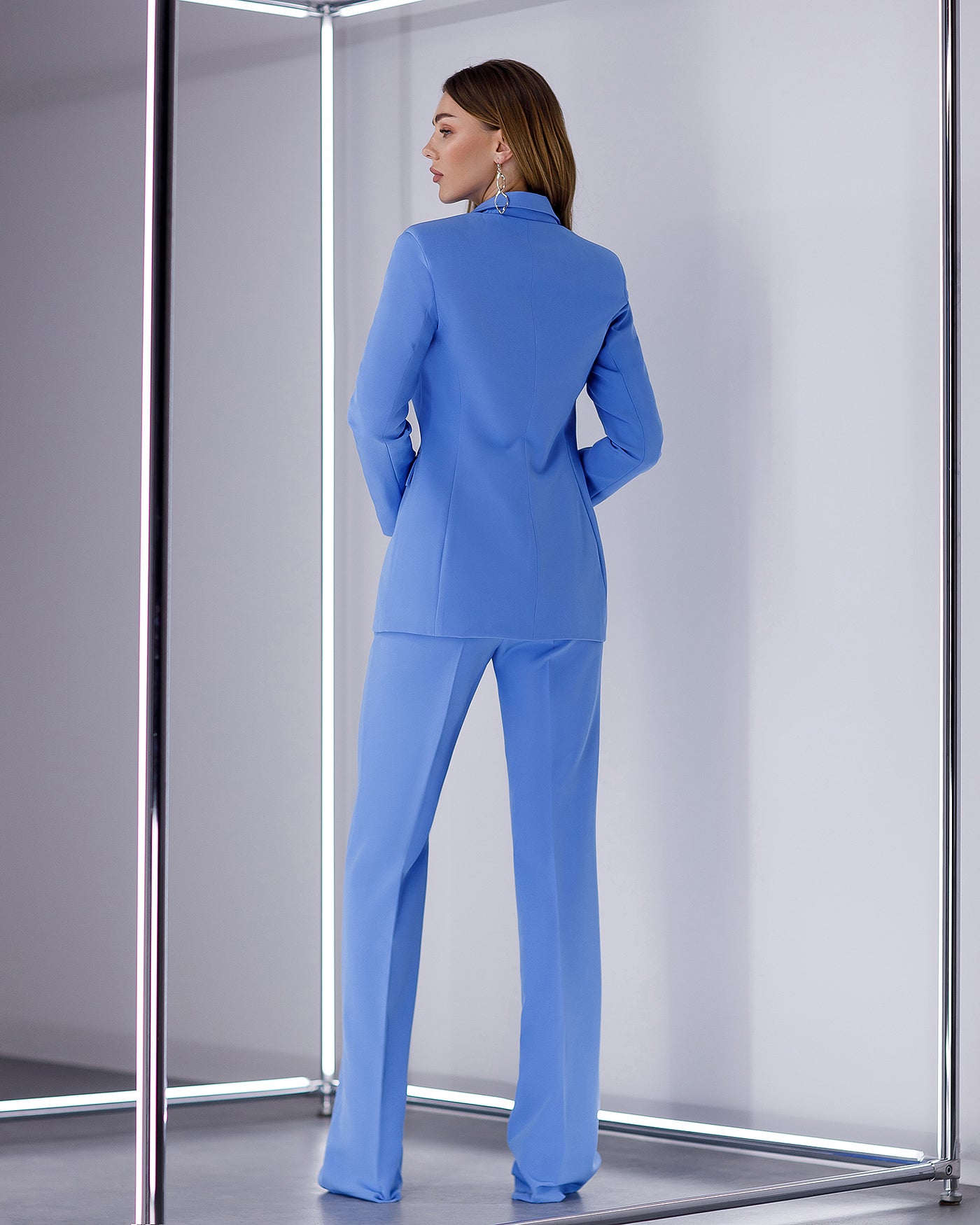 Blue REGULAR-FIT 3-PIECE SUIT (ARTICLE 402)