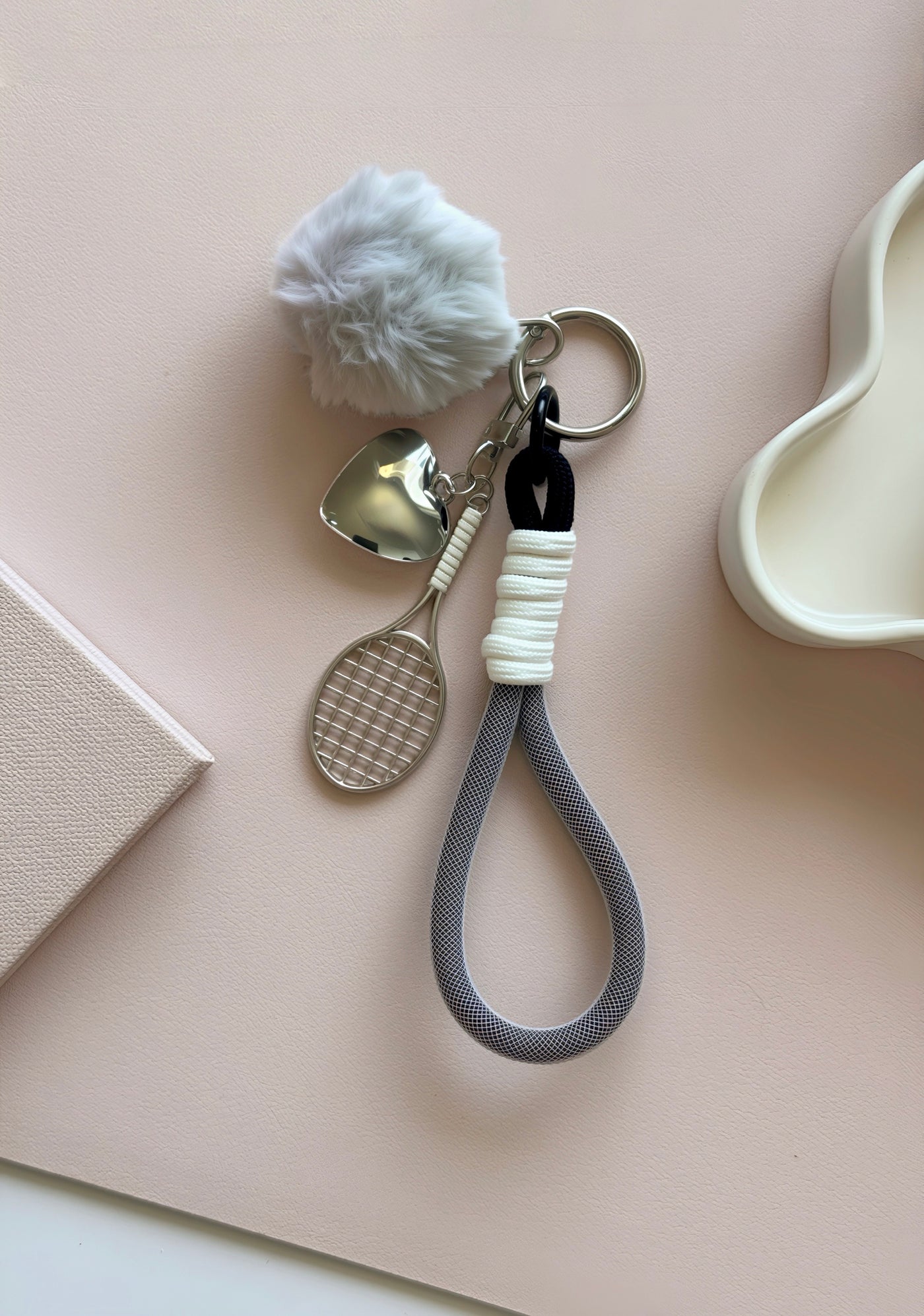 All-Star Tennis Keychain