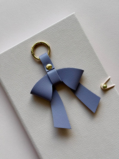 Lavender BOW BAG CHARM