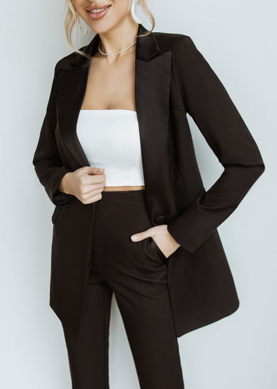 Black Slim-Fit Suit 2-Piece (article C349)