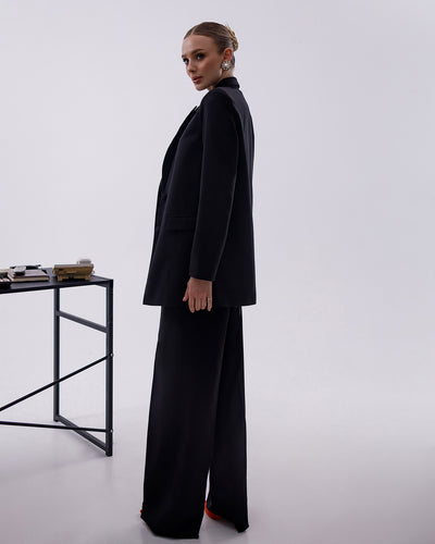 Black OVERSIZED 2-PIECE SUIT (ARTICLE 410)