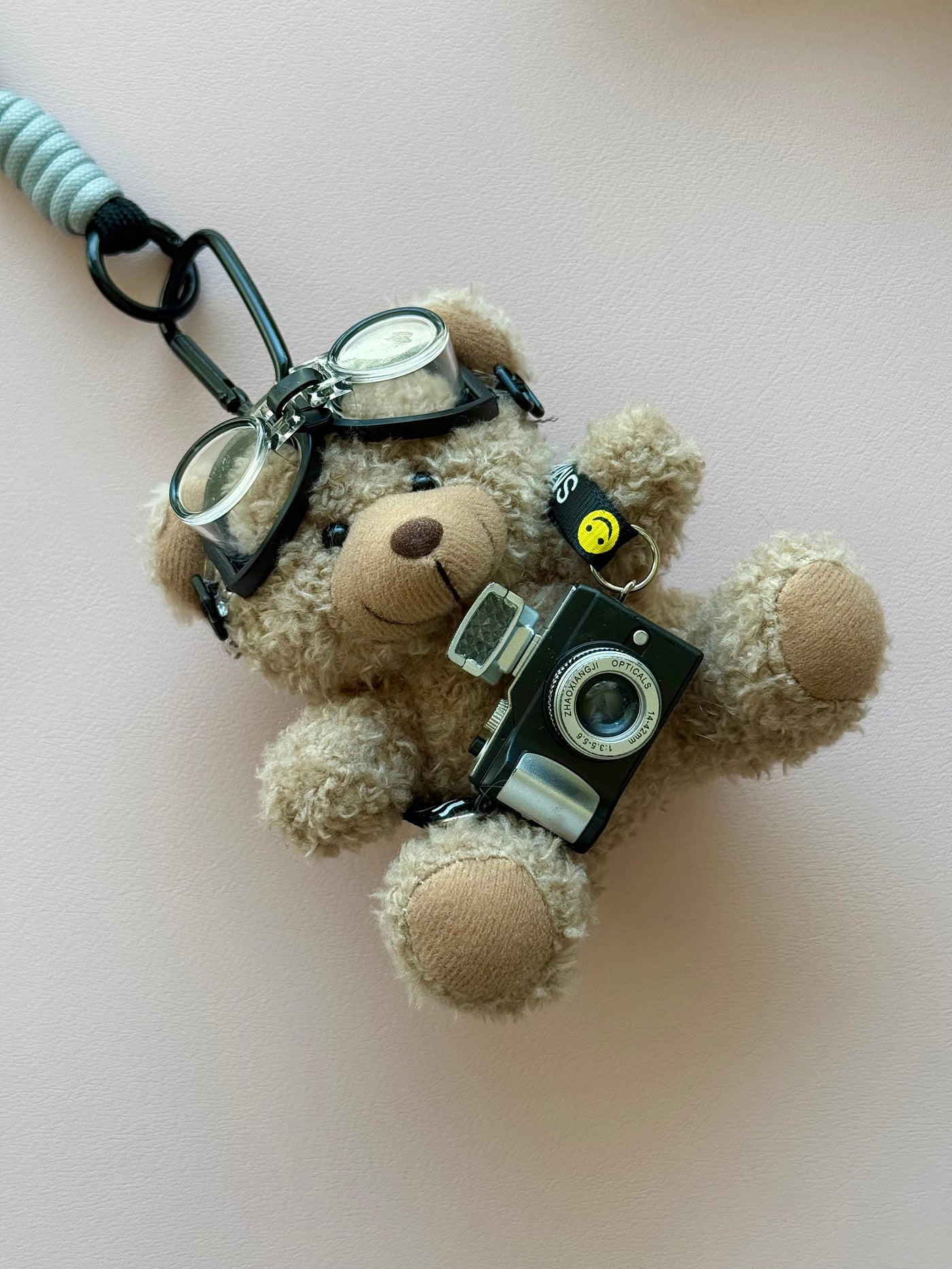 Teddy bear - photographer keychain
