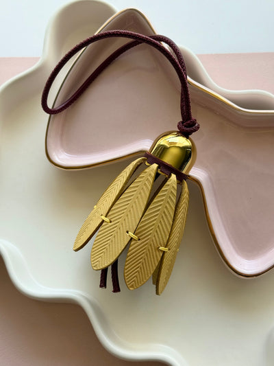Gold birdie BAG CHARM