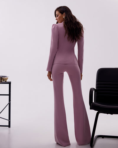 Dusty Pink Double Breasted Suit 2-Piece (article 282)