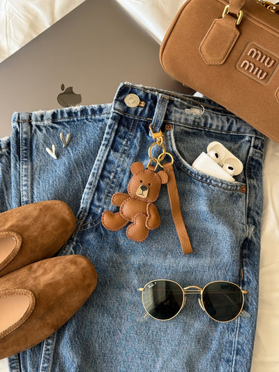 Teddy Bear Bag Charm