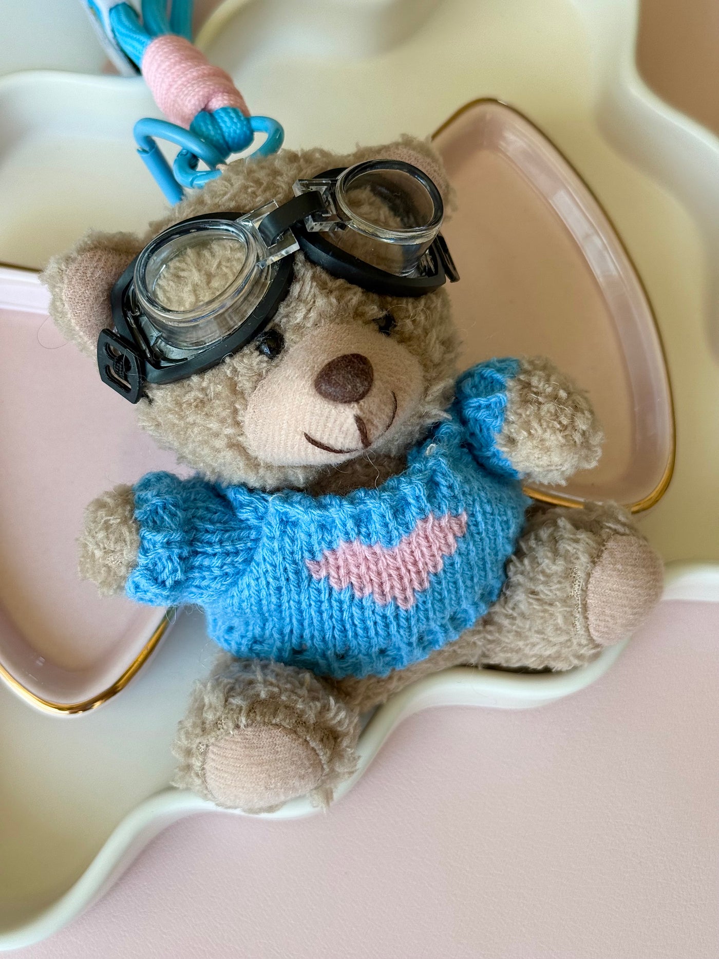 TEDDY BEAR - Pilot KEYCHAIN