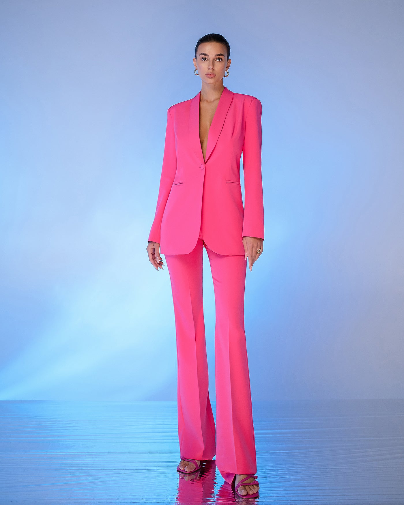 Crimson Shawl Lapel Suit 2-Piece (article 314)