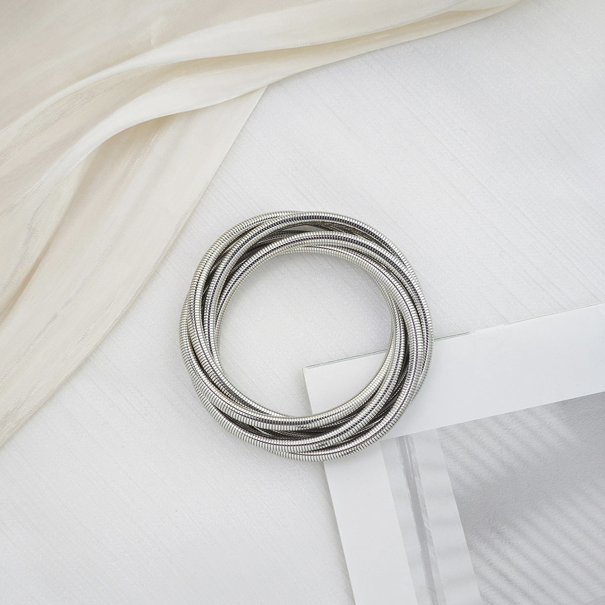 TWIST Silver BRACELET