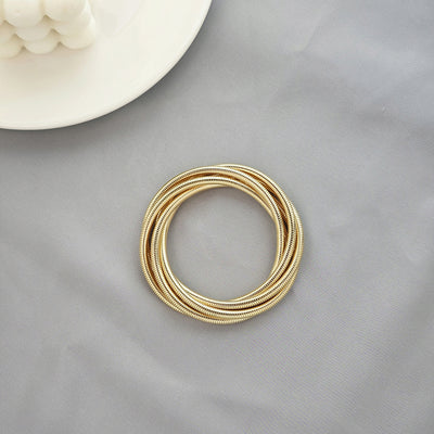 Twist Gold Bracelet