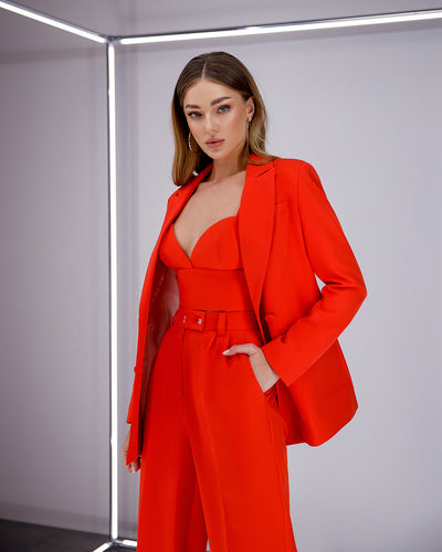 Coral Double Breasted Suit 3-Piece (article 300)