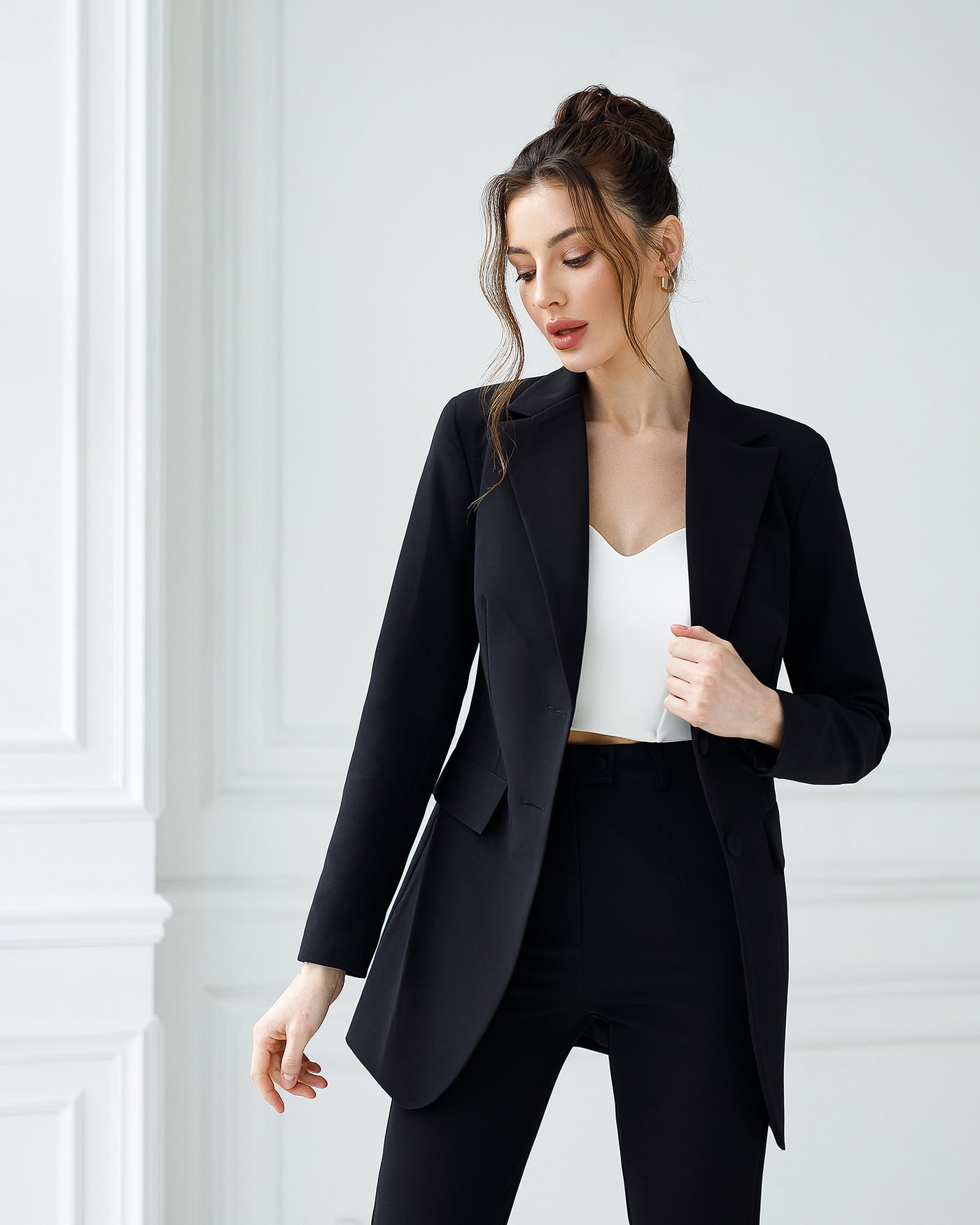 Black Slim-Fit Suit 2-Piece (article 412)