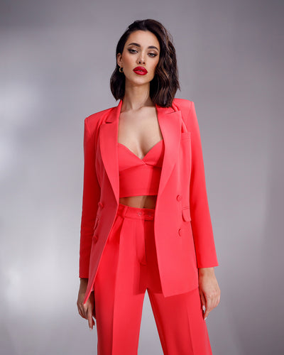 Coral Double Breasted Suit 3-Piece (article 300)