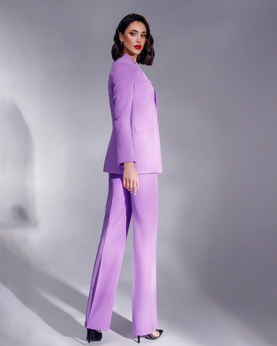 Purple REGULAR-FIT 3-PIECE SUIT (ARTICLE 402)