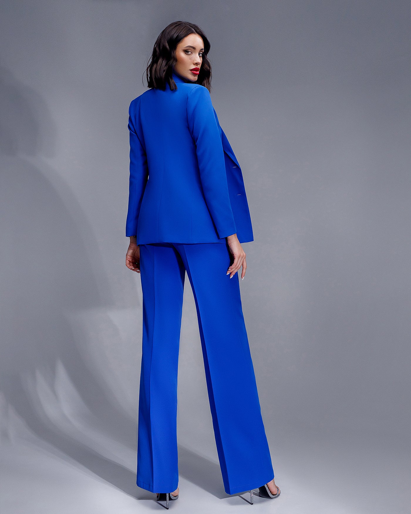 Blue DOUBLE BREASTED SUIT 3-PIECE (ARTICLE 300)