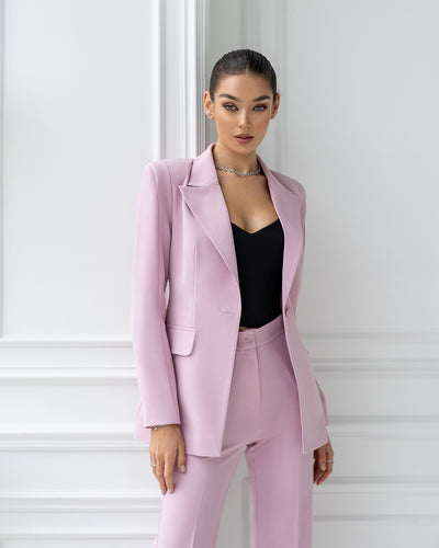 Dusty Pink Single-Breasted Suit 2-Piece (article 354)