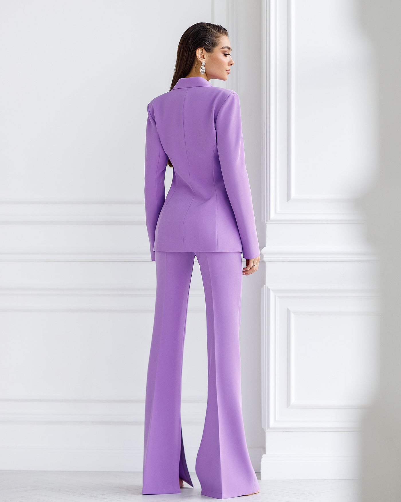 Lavender SINGLE-BREASTED SUIT 2-PIECE (ARTICLE 332)