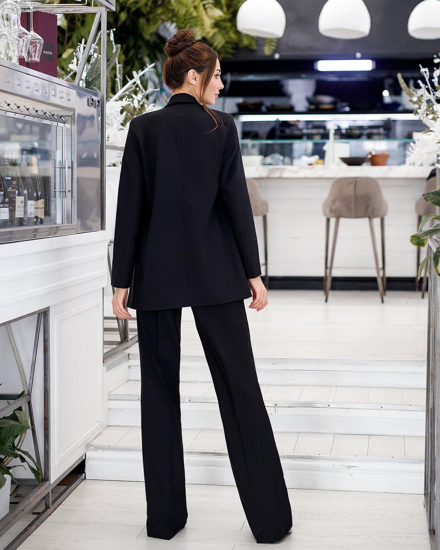 Black OVERSIZED 2-PIECE SUIT (ARTICLE 410)