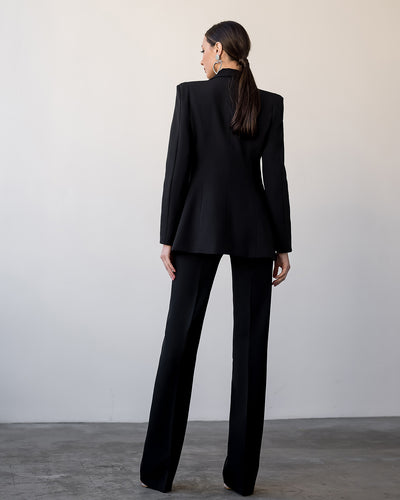 Black SINGLE-BREASTED SUIT 2-PIECE (ARTICLE 354)