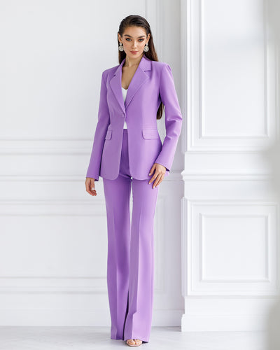 Lavender SINGLE-BREASTED SUIT 2-PIECE (ARTICLE 332)