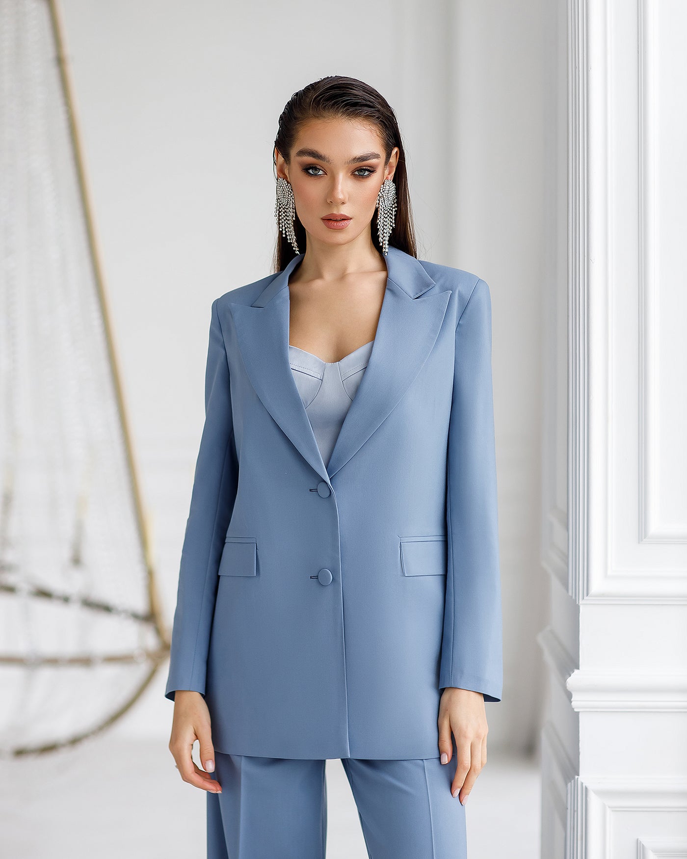 Grey OVERSIZED 2-PIECE SUIT (ARTICLE 410)