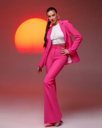 Crimson Single-Breasted Suit 2-Piece (article 332)