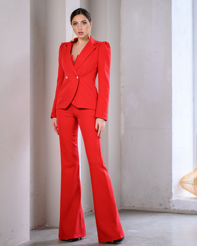 Red Double Breasted Suit 2-Piece (article 282)