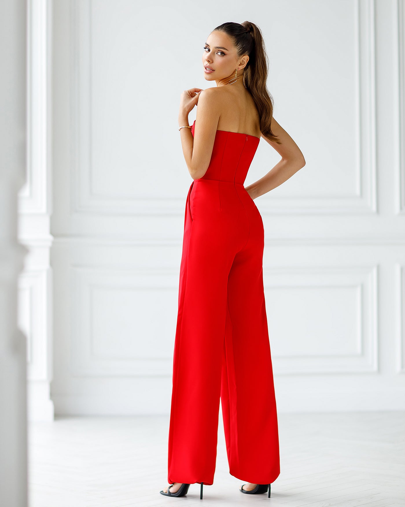 Red Corset Jumpsuit (article 066)