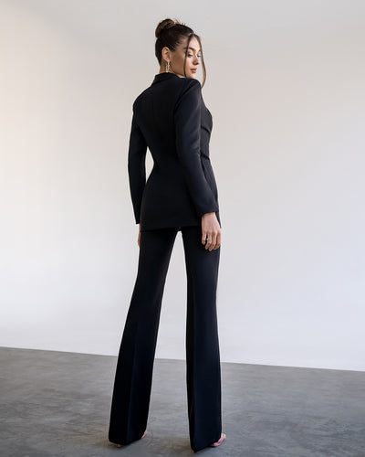 Black Shawl Lapel Suit 2-Piece (article 314)