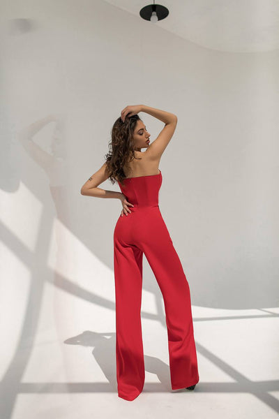 Red Corset Jumpsuit (article 066)