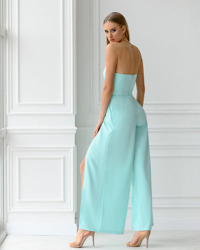 Tiffany STRAPLESS V-NECK JUMPSUIT (ARTICLE 323)