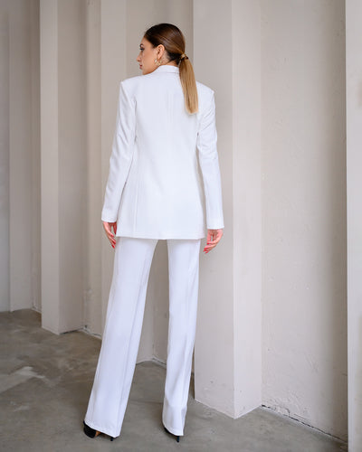 White REGULAR-FIT 3-PIECE SUIT (ARTICLE 402)