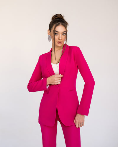 Crimson Shawl Lapel Suit 2-Piece (article 314)